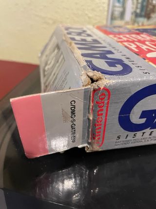 Caja Original Nintendo GameBoy España