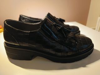 Zapatos señora piel