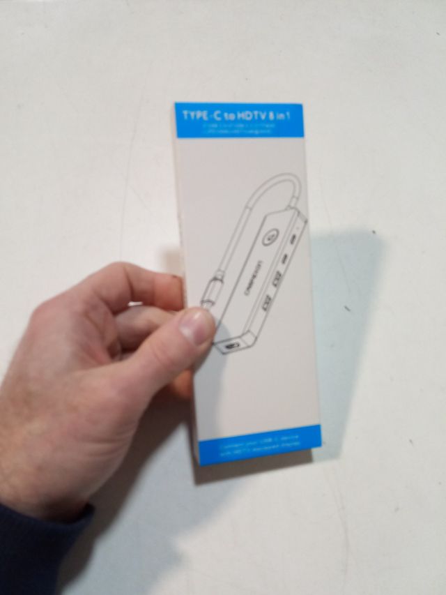 Docking Station USB C 2*USB-A 3.0, 4K HDMI, PD 100