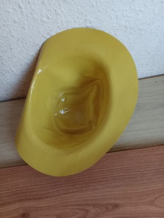 Sombrero dorado disfraz carnaval