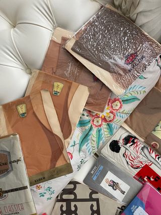 Stock 34 paia calze per reggicalze vintage