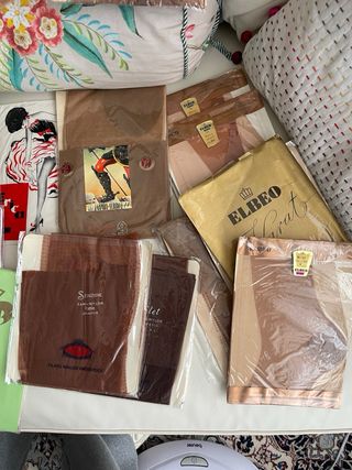 Stock 34 paia calze per reggicalze vintage