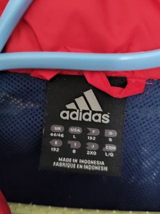 Chubasquero vintage Adidas XL