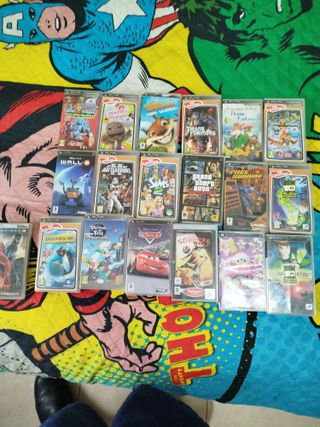 17 juegos psp