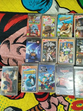 17 juegos psp