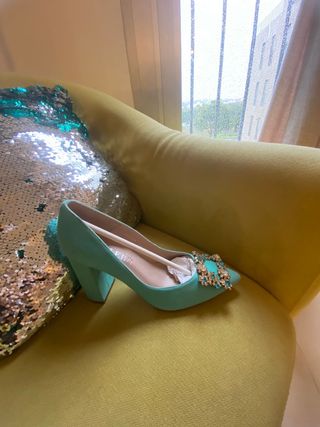 Zapatos Cinderella novia Lalebu