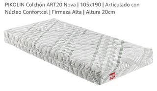 Colchón articulado Pikolin ART20 Nova