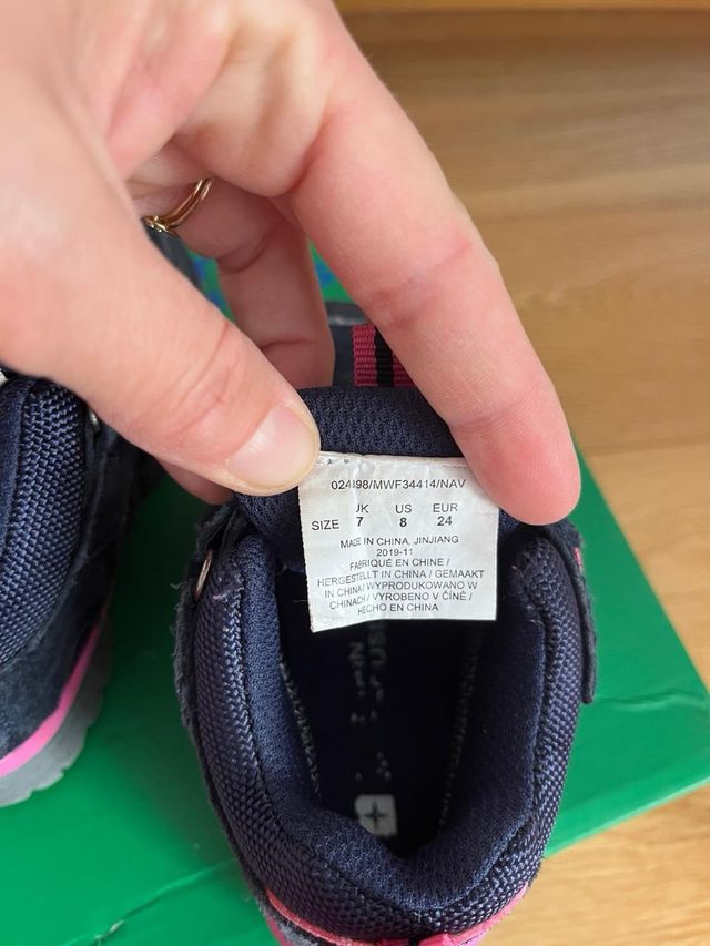 Botas montaña niña