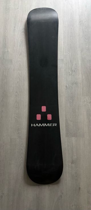 Tabla snowboard . Usada una vez 