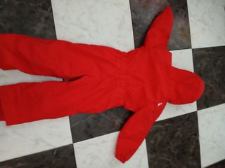 Mono de esquí niño/a rojo 4a