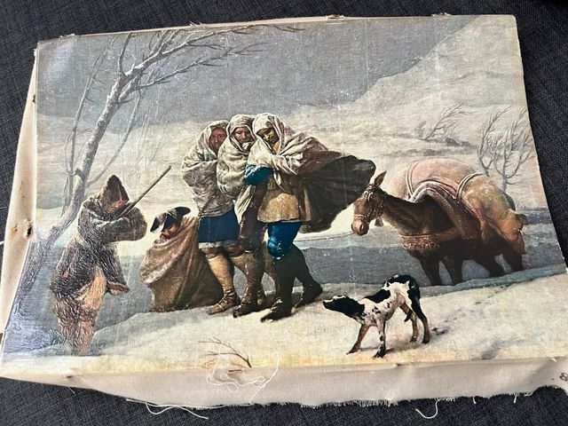 Quadro bello vecchio Goya