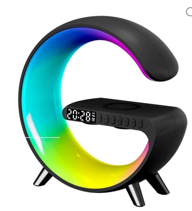 Despertador cargador luz