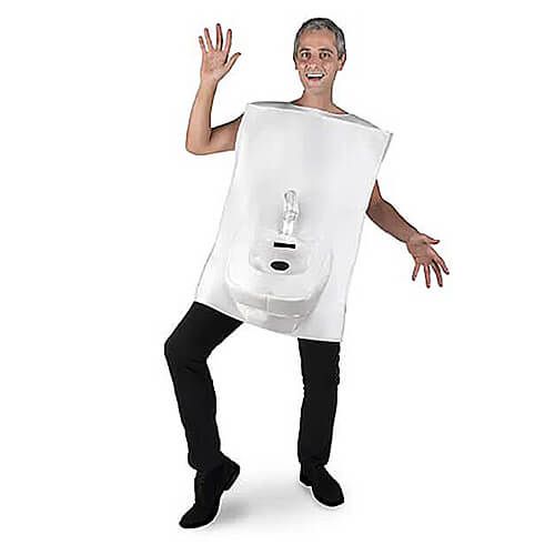 Disfraz de Bidé Adulto