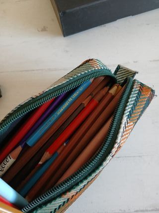 Conjunto Material Desenho Drawing Pencils Crayon