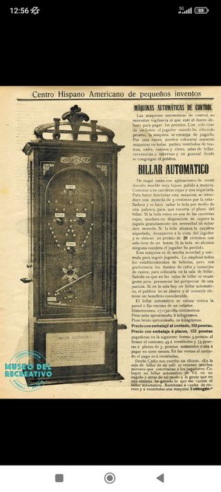 Recreativa antigua años 40