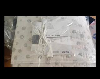 Manta eléctrica, calentador de cama 150 x 120