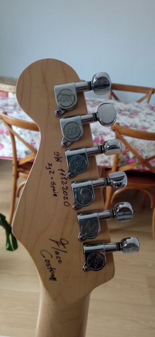 Guitarra stratocaster luthier flaco cuat