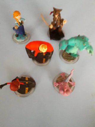 6 figuras juego DISNEY INFINITY