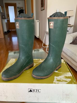 Botas RTC de caucho n 42 para caza o pesca