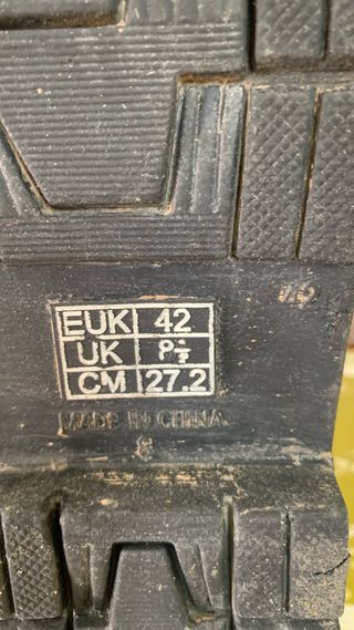 Botas RTC de caucho n 42 para caza o pesca
