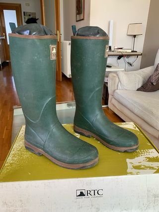 Botas RTC de caucho n 42 para caza o pesca