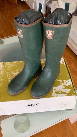Botas RTC de caucho n 42 para caza o pesca