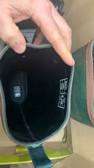Botas RTC de caucho n 42 para caza o pesca