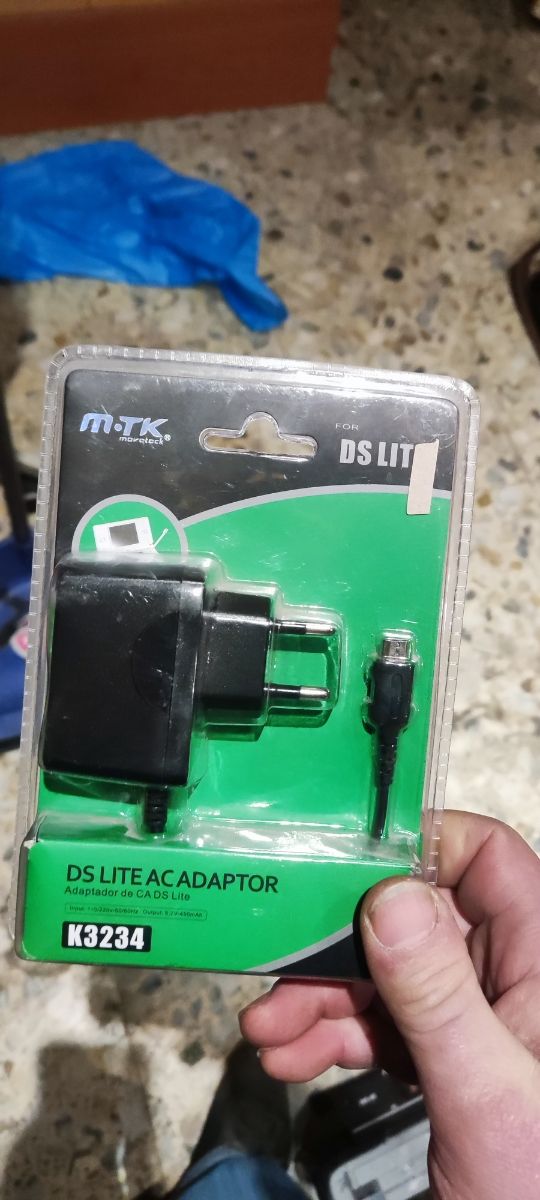 Cargador Nintendo DS