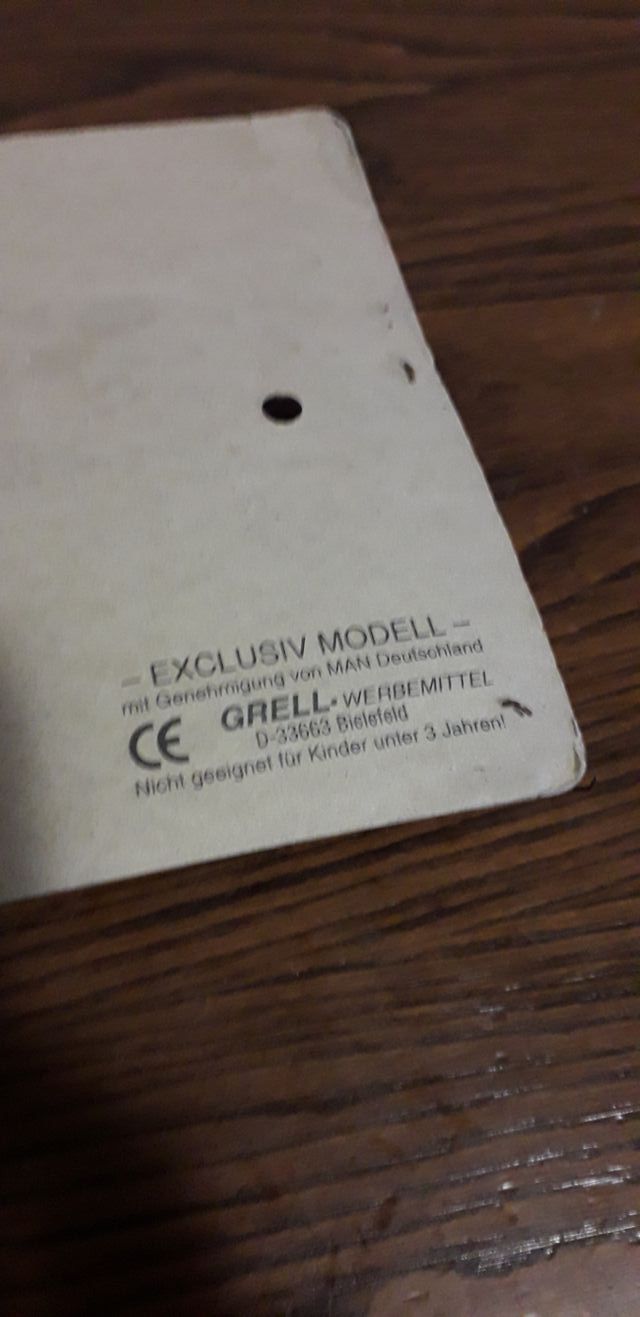 Modellino Camion GRELL Werbemmittel 1:87