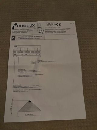 Luci LED esterno marca Novalux