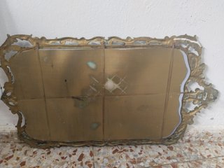 Espejo antiguo hierro