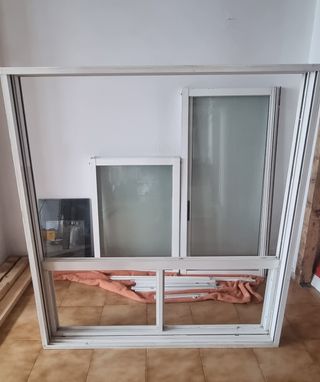 Ventanas doble de aluminio