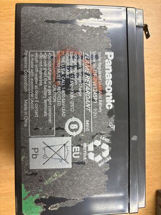 Lote 6 Baterias para SAI APC para reciclaje