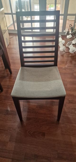 Mesa salón extensible  con 6 sillas