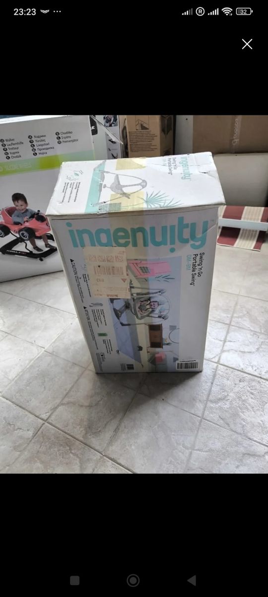 Balancin bebe con movimiento y sonido