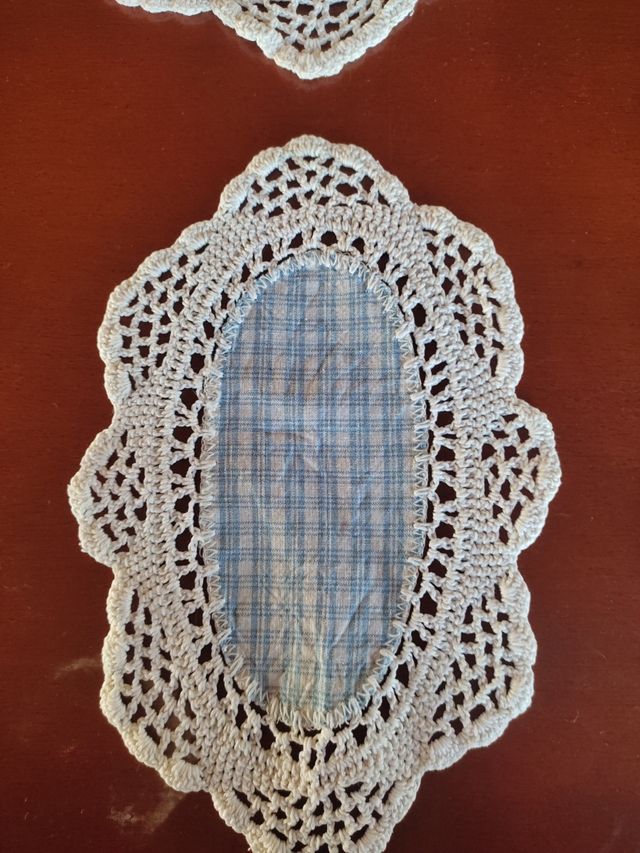 Ganchillo lote tapetes