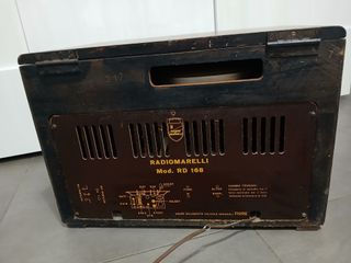 Antica Radio Vintage A Valvole Con Giradischi Radi