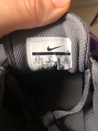 Zapatillas nike grises