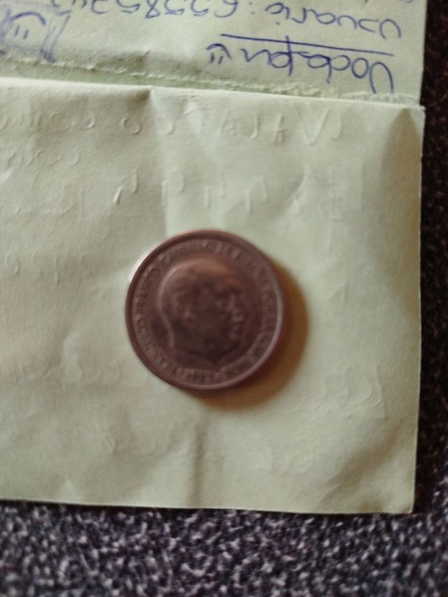 Moneda de 5 pesetas 1944