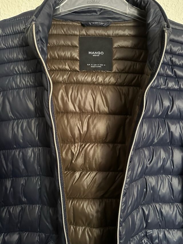 Plumifero corto mujer Mango