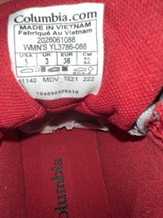 Botas montaña/senderismo 