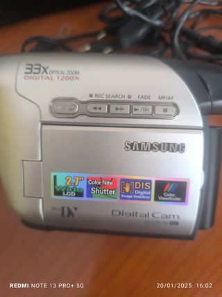 Videocámara digital,