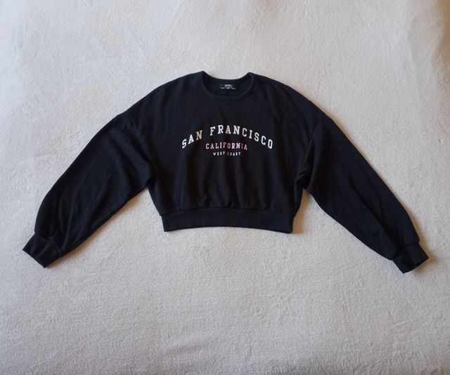 Chándal negro Bershka REBAJADO