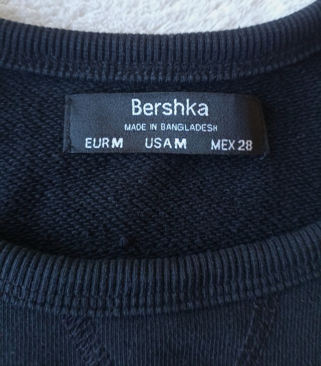 Chándal negro Bershka REBAJADO