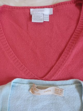 Confezione di 2 magliette Zara primavera Taglia M