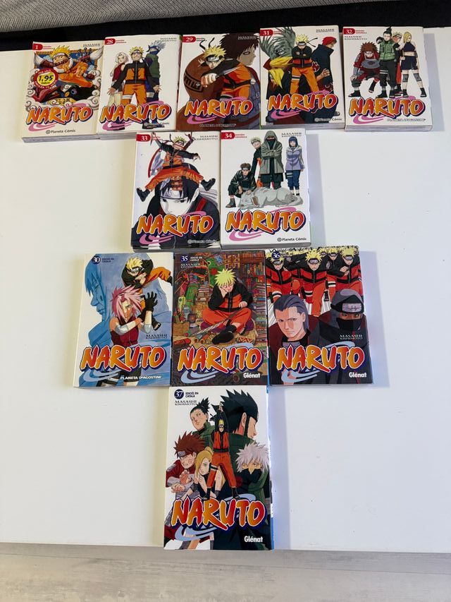 Libros Naruto , varios números cómics