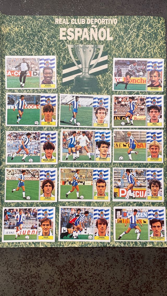 Album Liga 86/87