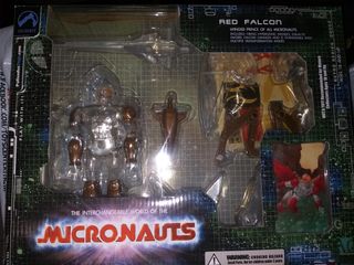 micronauts palisades red falcon "cystal version"