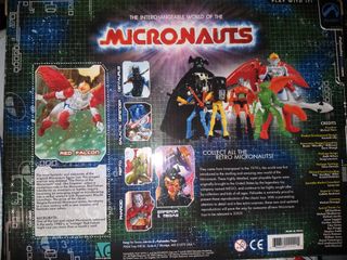 micronauts palisades red falcon "cystal version"