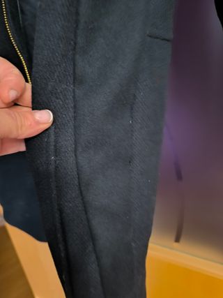 Chaqueta de paño zara
